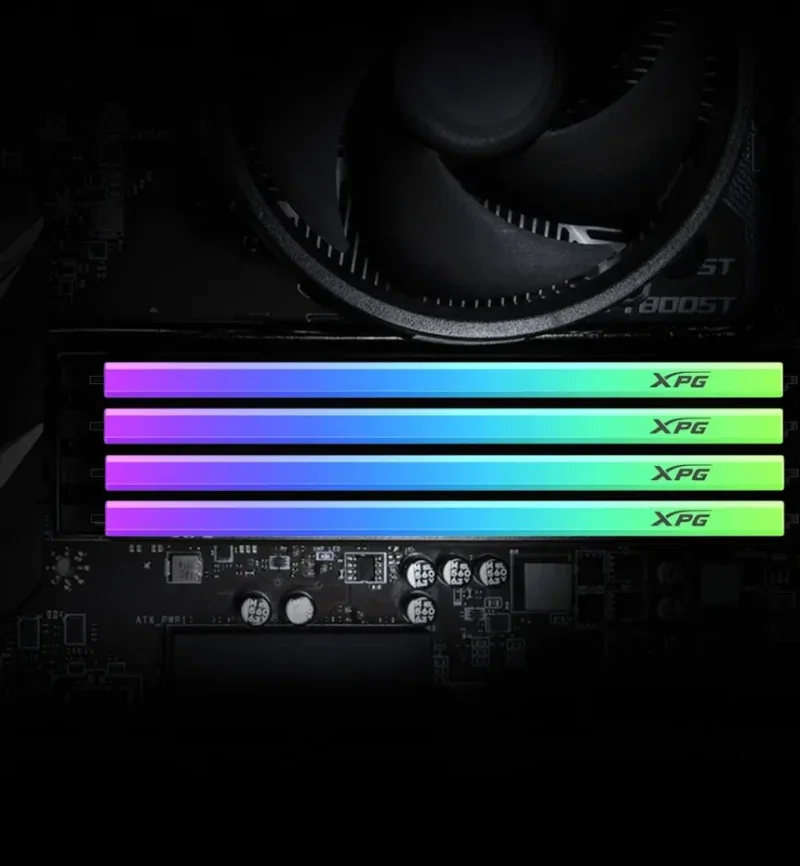 ADATA XPG GAMMIX D35 32 Go Kit 2x16Go DDR4 3600 MHz - vue 4