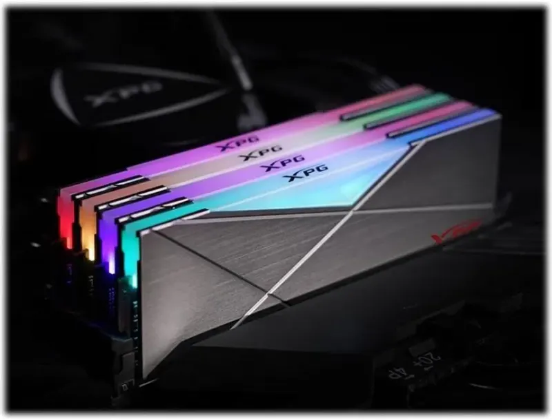 ADATA XPG Spectrix D50 RGB 16 Go Kit 2x8Go DDR4 3200 MHz - vue 4