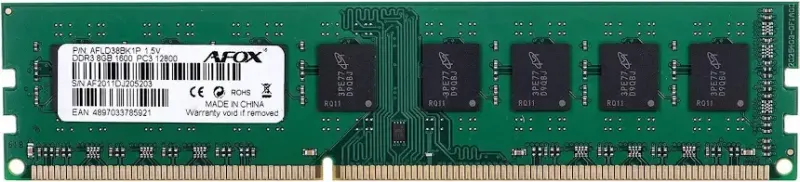 Afox 8 Go DDR3 1600 MHz
