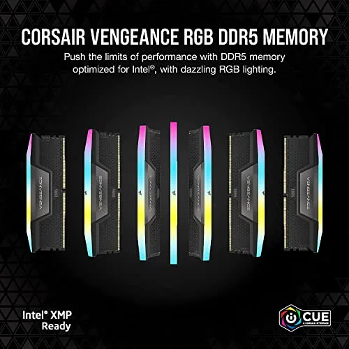 Corsair 32 Go Kit 2x16Go DDR5 6400 MHz - vue 2