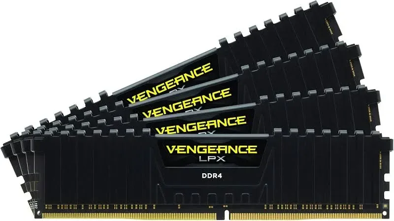Corsair 64 Go Kit 4x16Go DDR4 2666 MHz - vue principale