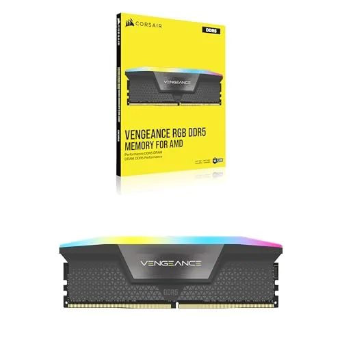 Corsair CMH16GX5M1E6000Z36 16 Go RGB DDR5 6000 MHz - vue 6