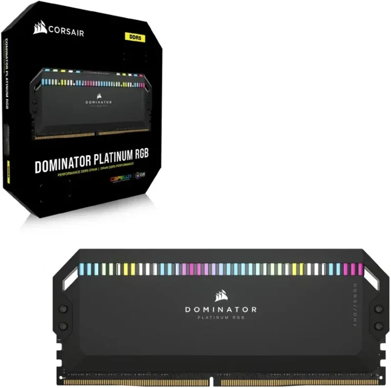 Corsair Dominator 64 Go Kit 2x32Go DDR5 5600 MHz - vue 3