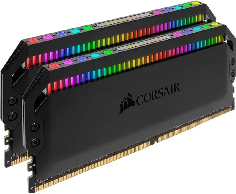 Corsair Dominator Platine 32 Go Kit 2x16Go DDR5 6200 MHz RGB - vue 4