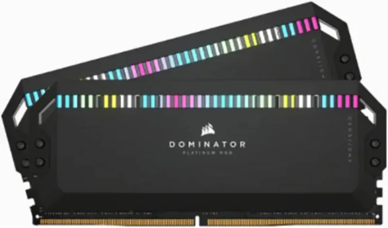 Corsair Dominator Platine 32 Go Kit 2x16Go DDR5 6200 MHz RGB