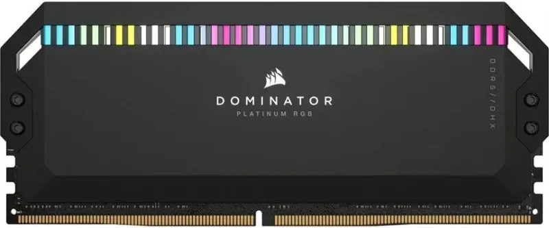 Corsair Dominator Platinum RGB 64 Go Kit 2x32Go DDR5 6600 MHz - vue 3