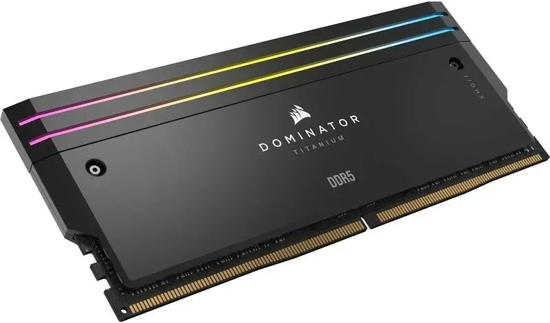 Corsair Dominator Titanium 48 Go Kit 2x24Go DDR5 7200 MHz - vue 4