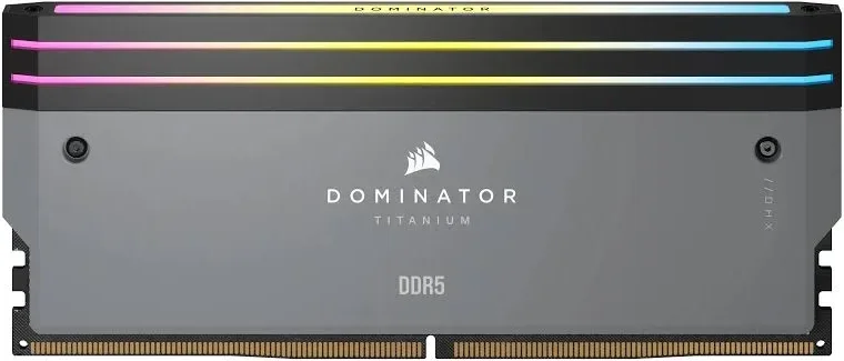 Corsair Dominator Titanium 64 Go Kit 2x32Go DDR5 6000 MHz - vue 4