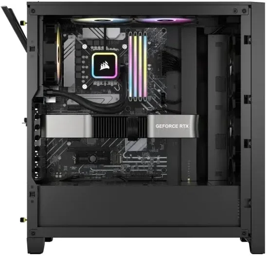 Corsair Dominator Titanium 96 Go Kit 2x48Go DDR5 6600 MHz RGB - vue 4