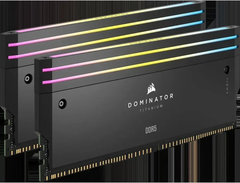 Corsair Dominator Titanium Kit 2x DDR5 RGB - vue 3