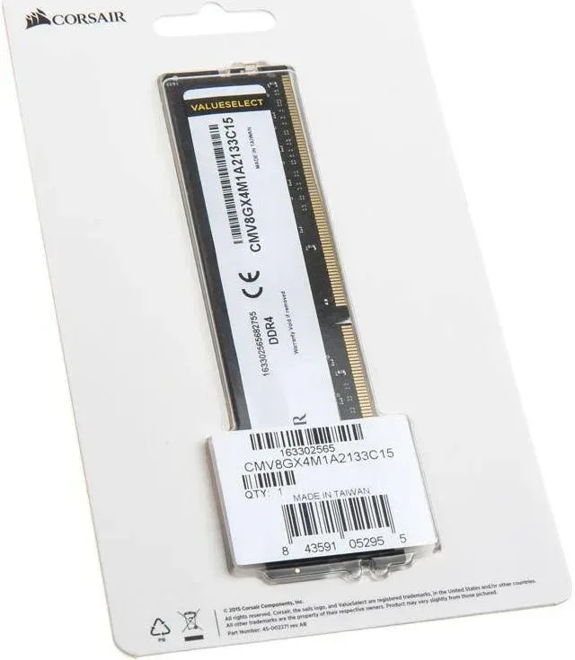 Corsair Value Select 8 Go DDR4 2133 MHz - vue 5