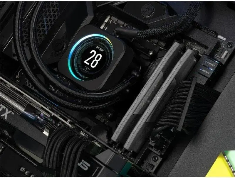 Corsair Vengeance 16 Go Kit 2x8Go DDR5 5200 MHz - vue 5