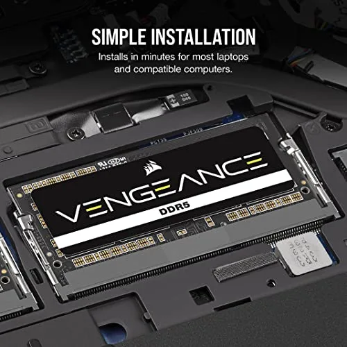 Corsair Vengeance 32 Go Kit 2x16Go DDR5 4800 MHz - vue 5