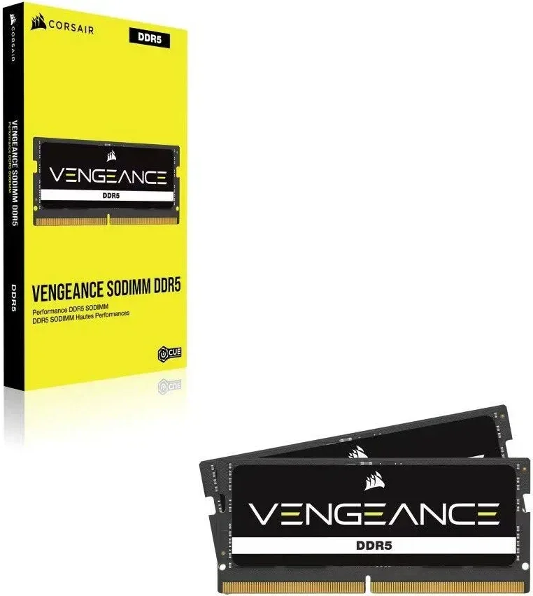 Corsair Vengeance 32 Go Kit 2x16Go DDR5 5600 MHz - vue 3
