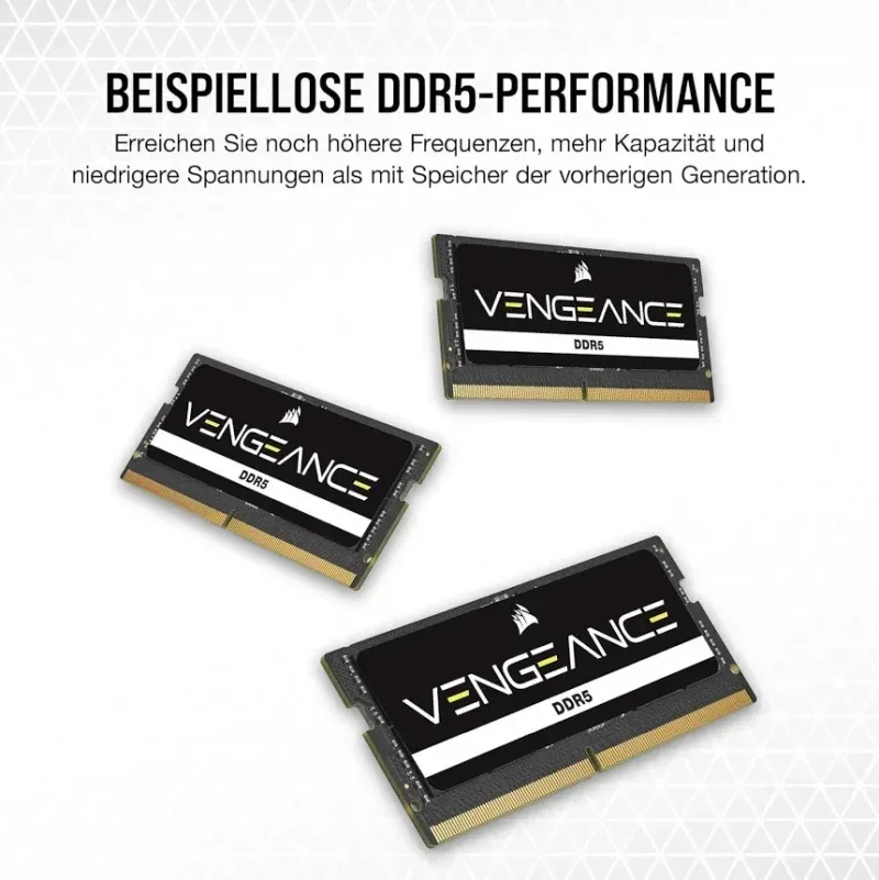 Corsair Vengeance 32 Go Kit 2x16Go DDR5 5600 MHz - vue 5