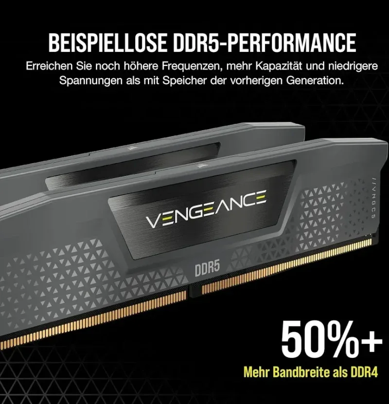 Corsair Vengeance 32 Go Kit 2x16Go DDR5 6000 MHz - vue 5