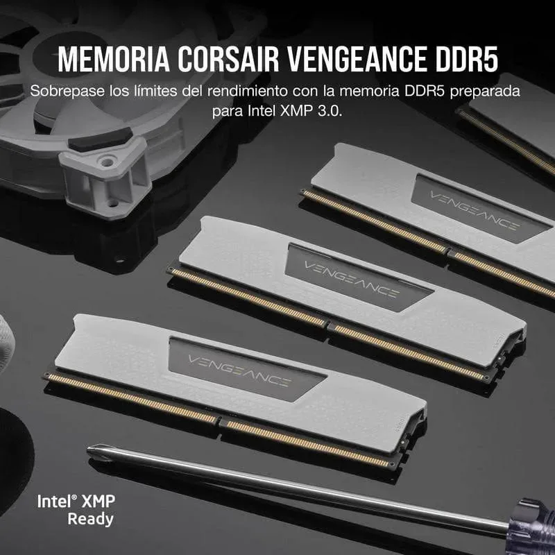 Corsair Vengeance 32 Go Kit 2x16Go DDR5 6400 MHz - vue 4