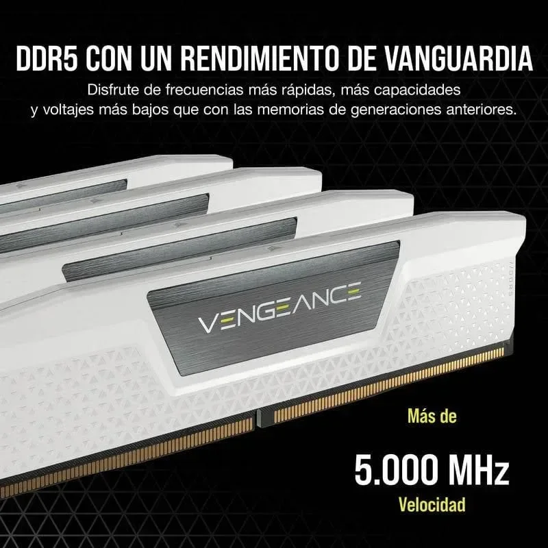 Corsair Vengeance 32 Go Kit 2x16Go DDR5 6400 MHz - vue 5