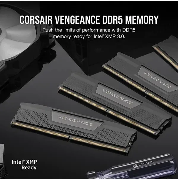 Corsair Vengeance 32 Go Kit 2x16Go DDR5 7000 MHz RGB - vue 4