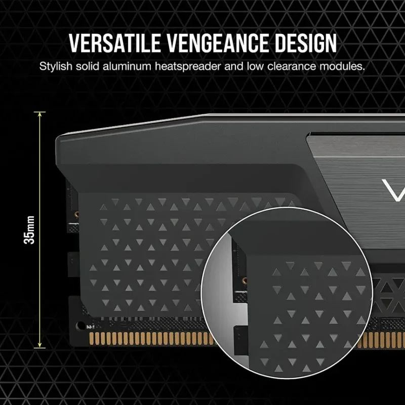 Corsair Vengeance 64 Go Kit 2x32Go DDR5 5200 MHz - vue 2