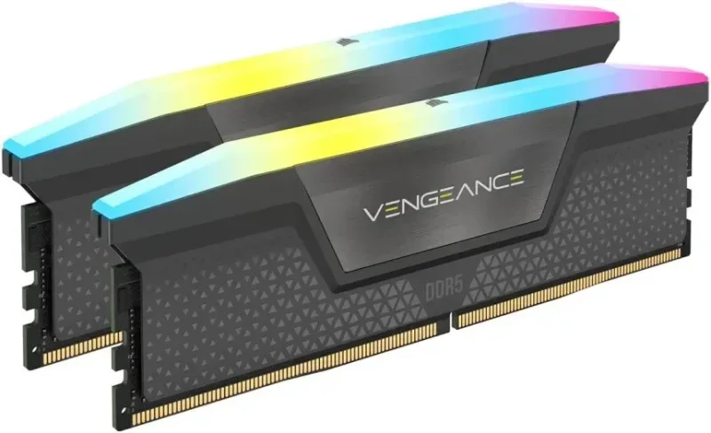 Corsair Vengeance 64 Go Kit 2x32Go DDR5 5600 MHz - vue 2