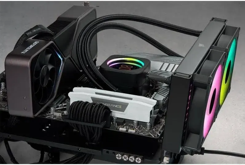 Corsair Vengeance 64 Go Kit 2x32Go DDR5 6000 MHz - vue 5