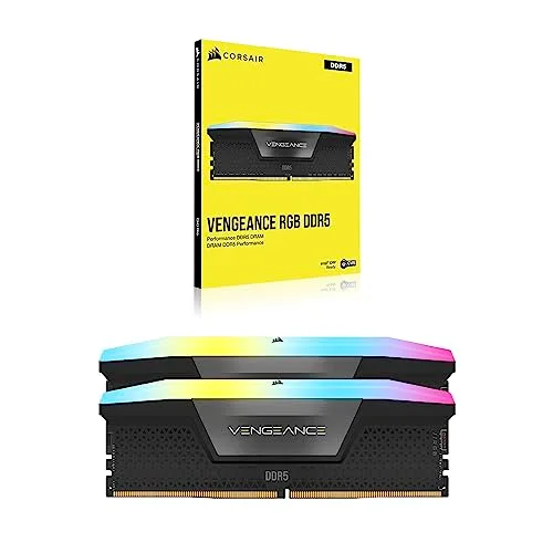 Corsair Vengeance 64 Go Kit 2x32Go DDR5 6000 MHz - vue 6