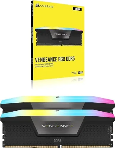 Corsair Vengeance 64 Go Kit 2x32Go DDR5 6400 MHz - vue 7