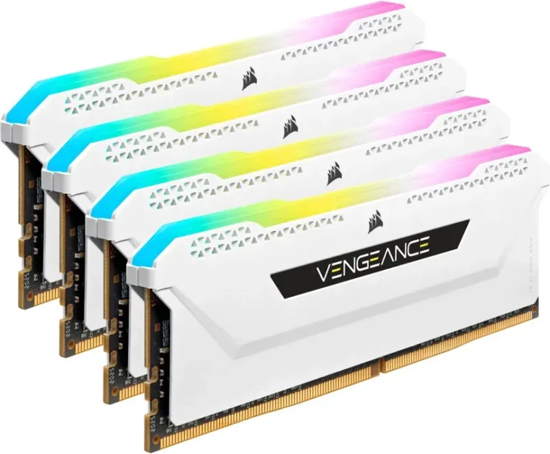 Corsair Vengeance 64 Go Kit 4x16Go DDR4 3200 MHz - vue 3