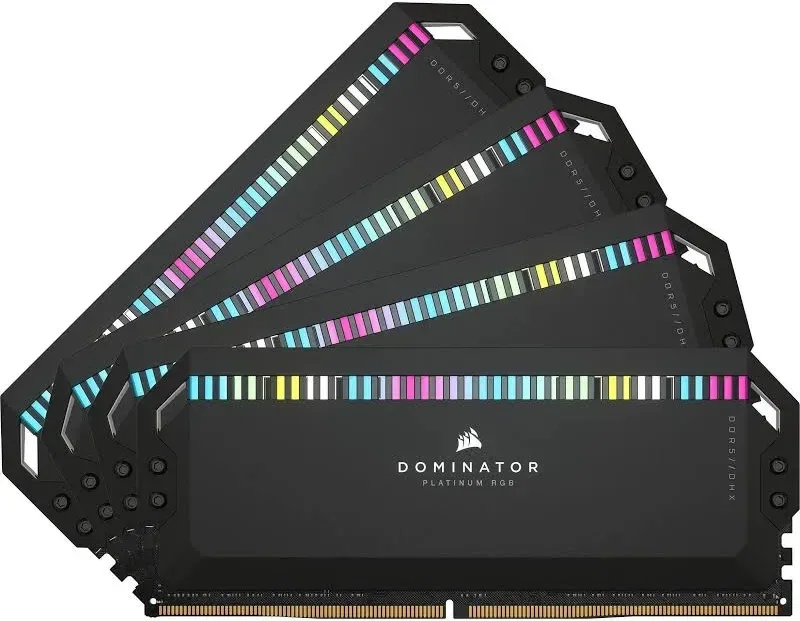 Corsair Vengeance 64 Go Kit 4x16Go DDR5 6200 MHz - vue 2
