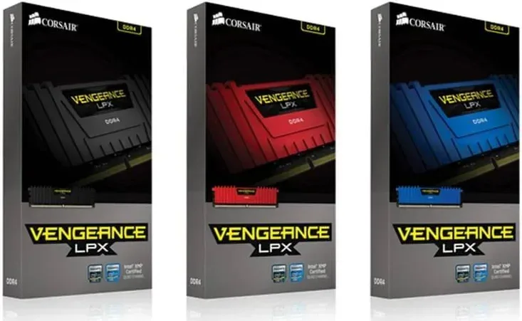 Corsair Vengeance LPX 16 Go Kit 2x8Go DDR4 2133 MHz - vue 5