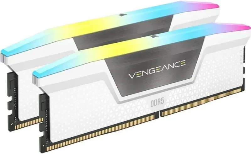 Corsair Vengeance RGB 32 Go Kit 2x16Go DDR5 5600 MHz - vue 3
