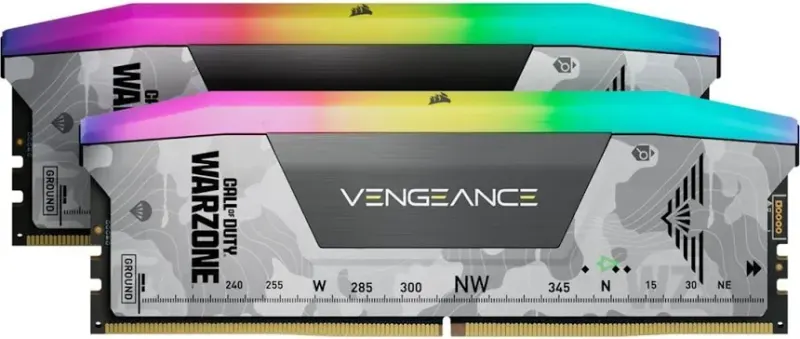 Corsair Vengeance RGB 32 Go Kit 2x16Go DDR5 6000 MHz - vue 5
