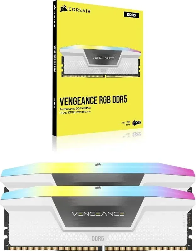 Corsair Vengeance RGB 32 Go Kit 2x16Go DDR5 6000 MHz - vue 5