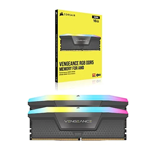 Corsair Vengeance RGB 64 Go Kit 2x32Go DDR5 5200 MHz - vue 6
