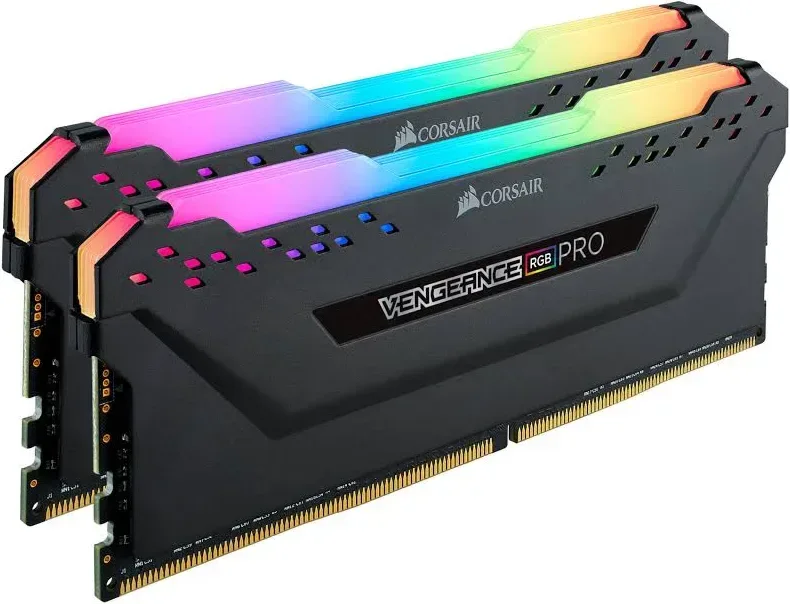 Corsair Vengeance RGB Pro 16 Go Kit 2x8Go DDR4 3200 MHz - vue 2