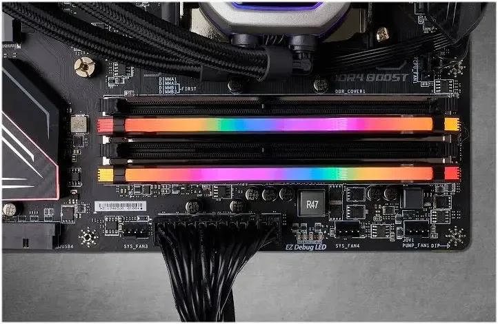 Corsair Vengeance RGB Pro 16 Go Kit 2x8Go DDR4 3200 MHz - vue 3