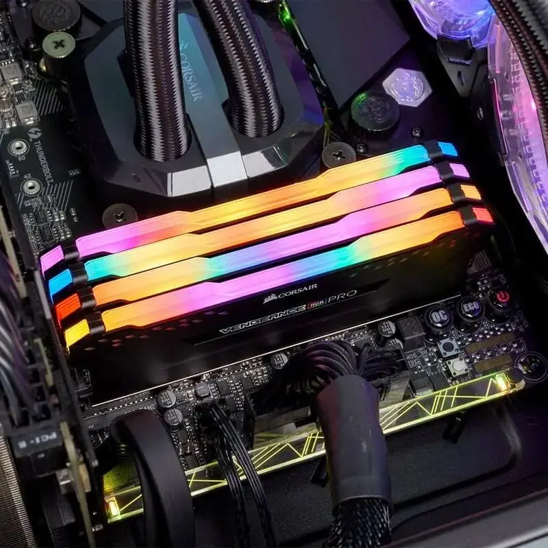 Corsair Vengeance RGB Pro 32 Go Kit 2x16Go DDR4 3000 MHz - vue 3