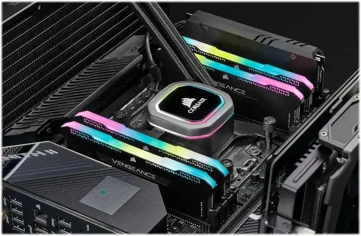 Corsair Vengeance RGB Pro SL 16 Go Kit 2x8Go DDR4 3200 MHz - vue 3