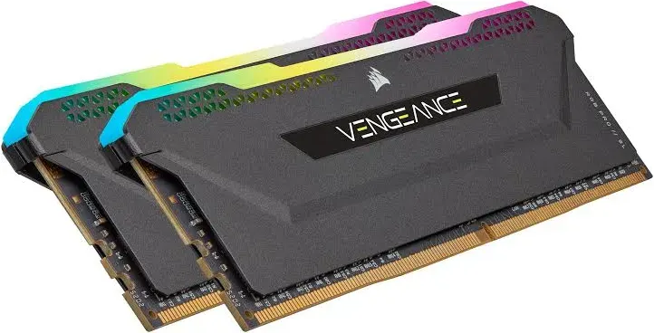 Corsair Vengeance RGB Pro SL 32 Go Kit 2x16Go DDR4 3200 MHz RGB - vue 3