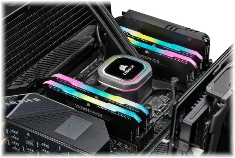 Corsair Vengeance RGB Pro SL 32 Go Kit 4x8Go DDR4 3200 MHz - vue 3
