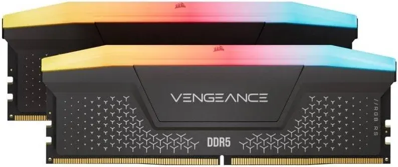 Corsair Vengeance RGB RS 64 Go Kit 2x32Go DDR5 5200 MHz RGB - vue 2
