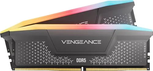 Memoire RAM Corsair Vengeance RGB RS 64 Go Kit 2x32Go DDR5 5600 MHz RGB