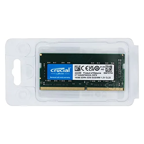 Crucial 16 Go DDR4 3200 MHz - vue 4