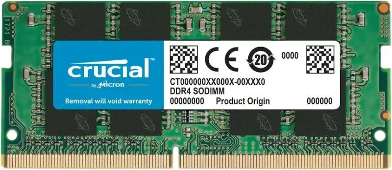 Crucial 16 Go DDR4 3200 MHz - vue 3