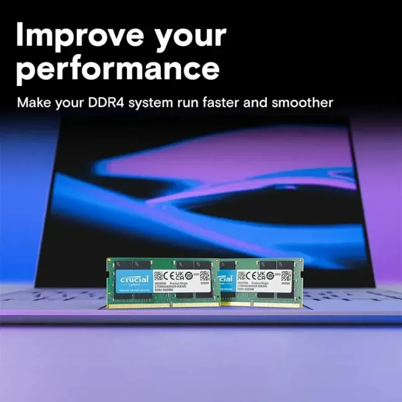 Crucial 16 Go DDR4 3200 MHz - vue 4