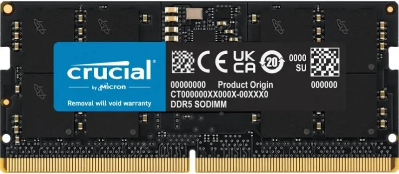 Crucial 32 Go DDR5 4800 MHz