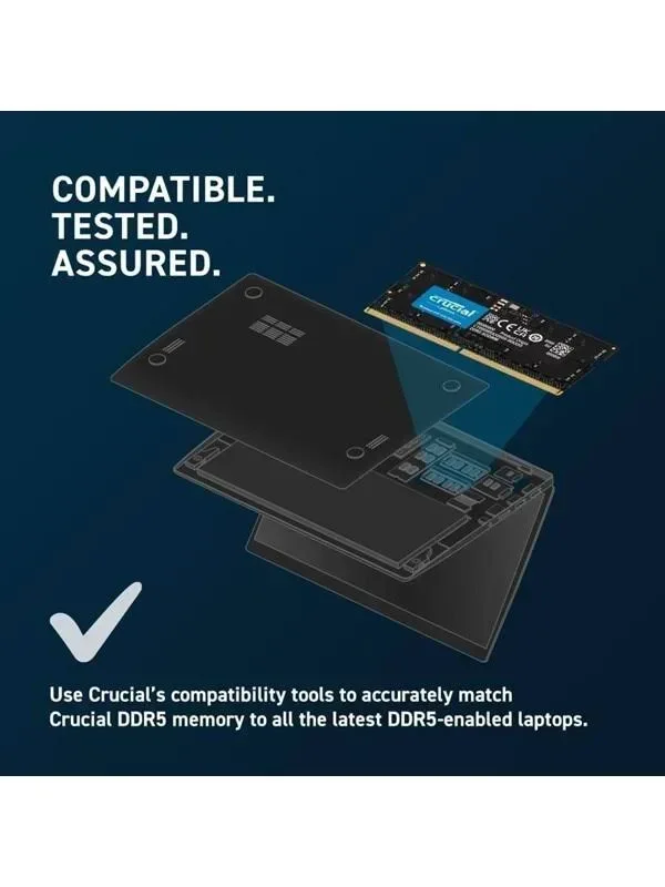 Crucial 32 Go DDR5 5600 MHz - vue 5
