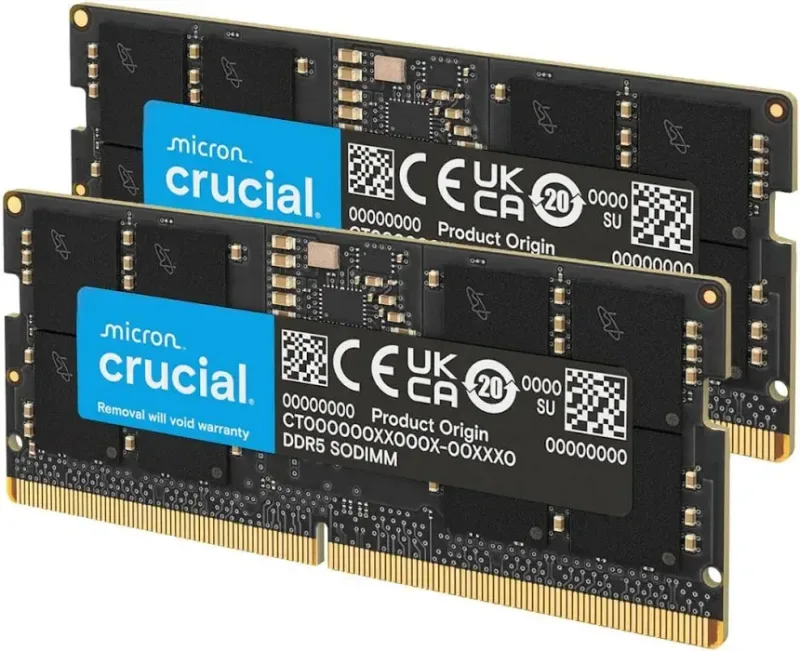 Crucial 32 Go DDR5 5600 MHz