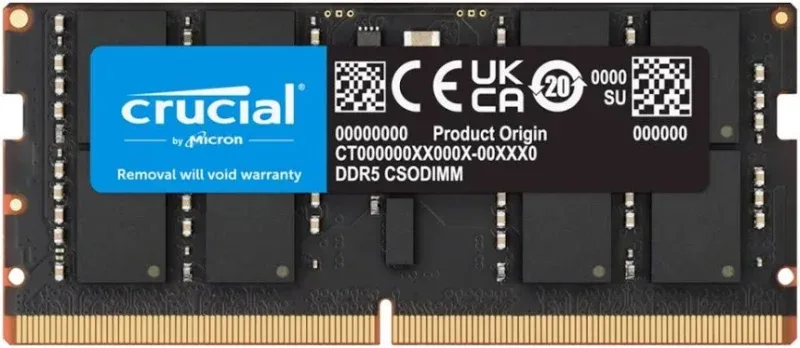 Crucial 32 Go DDR5 6400 MHz